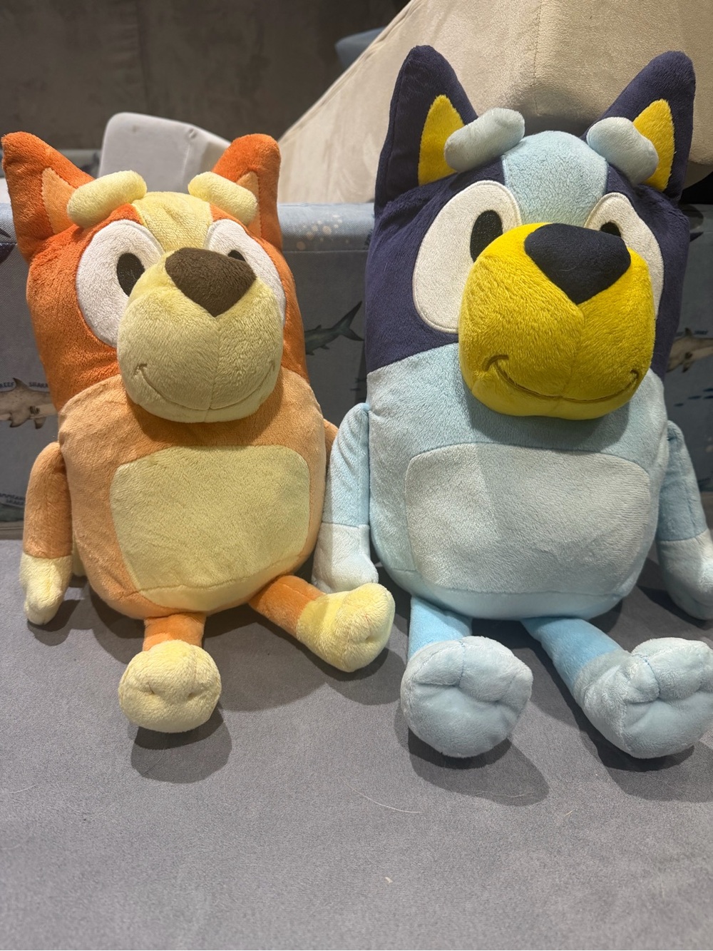 Bluey and bingo plushies medium size